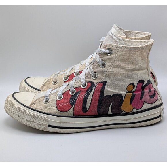 Converse Women's Size 8 Chuck Taylor All Star High Girls Unite Colorful High Top - Picture 4 of 7